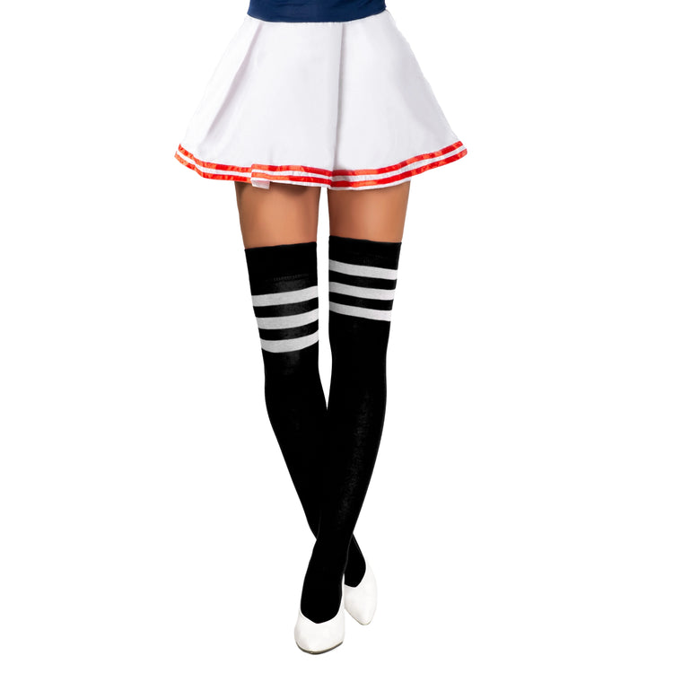 Cheerleaderin sukat, musta
