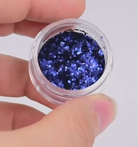 GRIMAS isohileinen bioglitter 031, akvamariini
