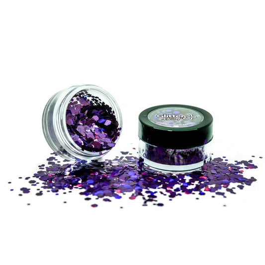 Holografinen irtoglitter Purple Fury