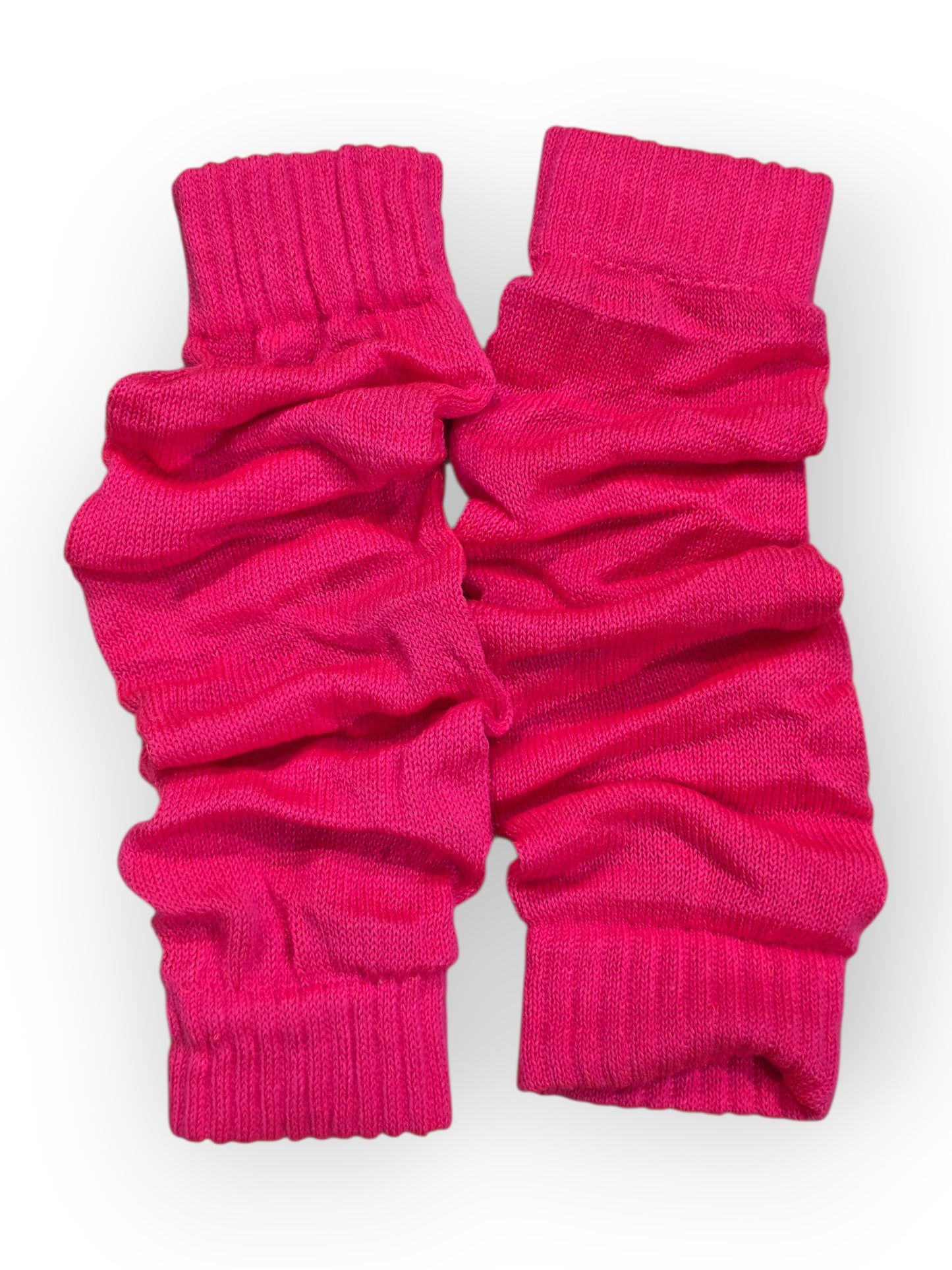 Puuvillaiset säärystimet, UV neonpinkki (55cm)