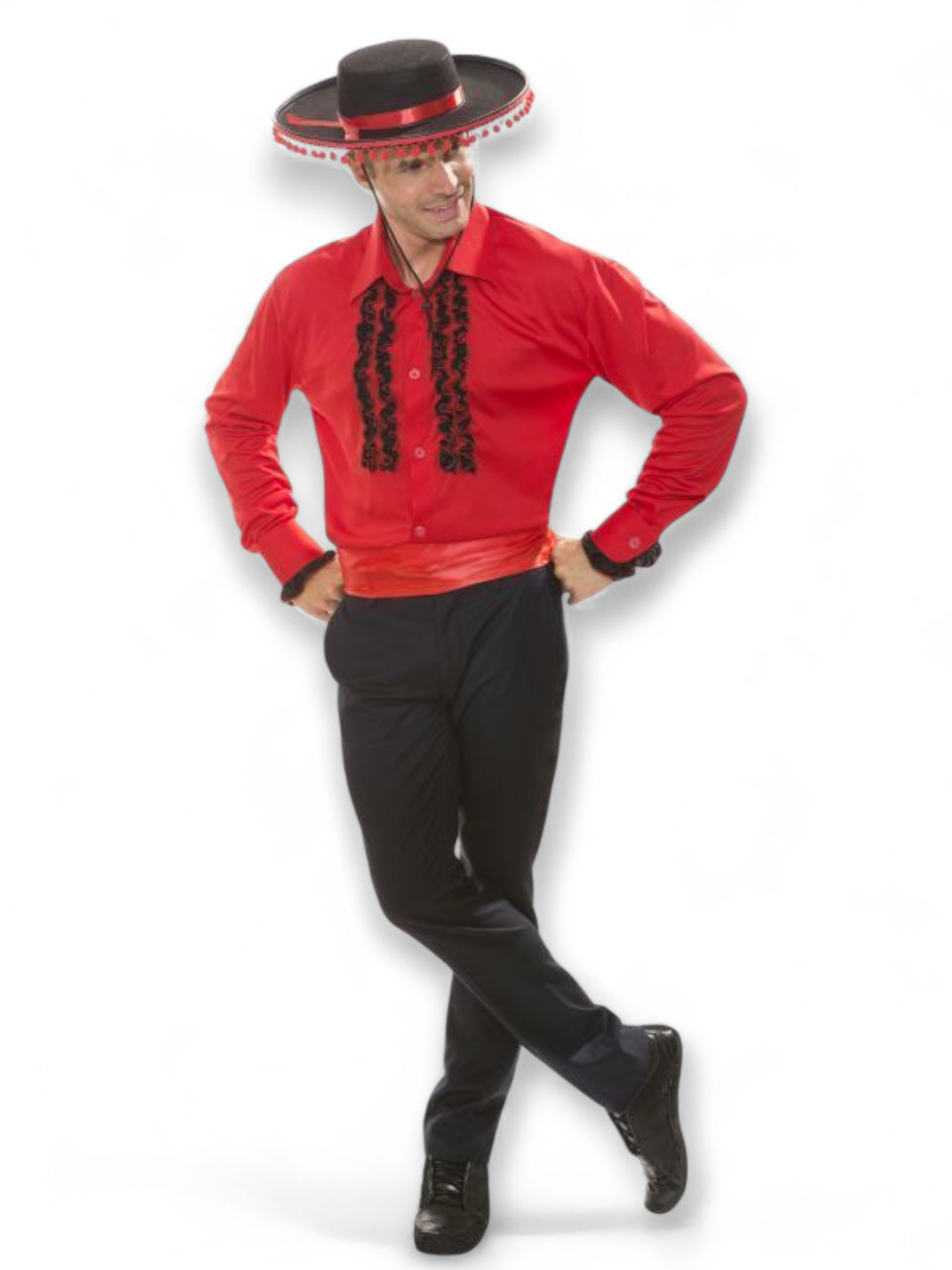 Kauluspaita röyhelöyksityiskohdilla Señor