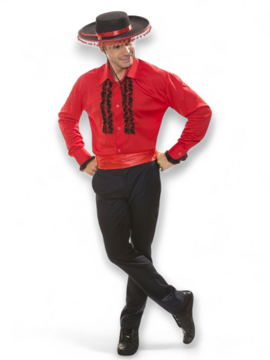 Kauluspaita röyhelöyksityiskohdilla Señor