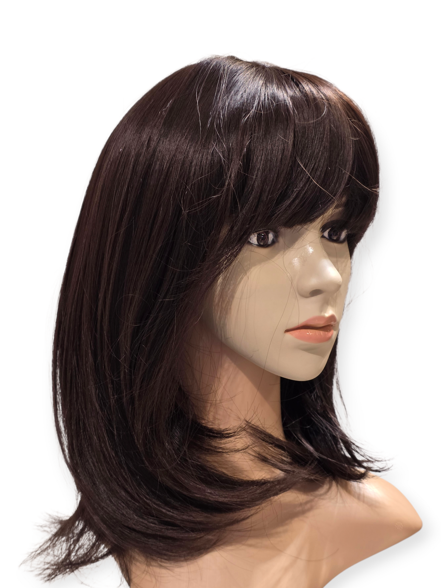 Fever peruukki Tanja, mustanruskea