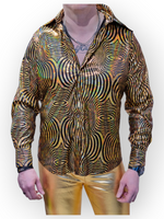 Holografinen discopaita, kulta