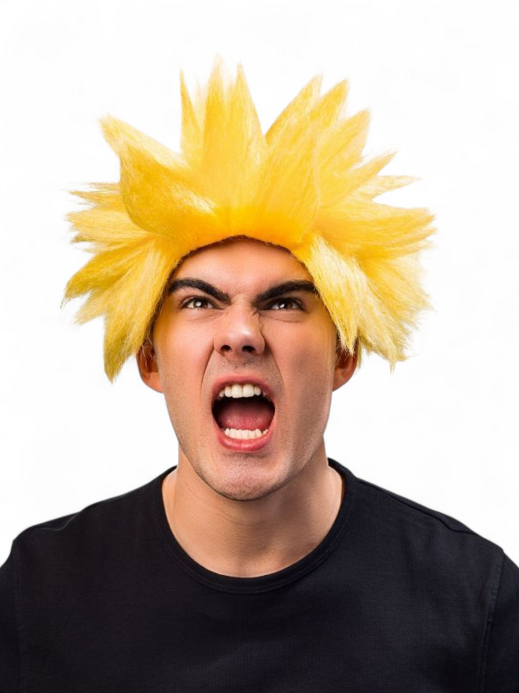 Peruukki Manga Kid, keltainen