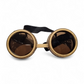 Steampunk Gogglesit, retro gold
