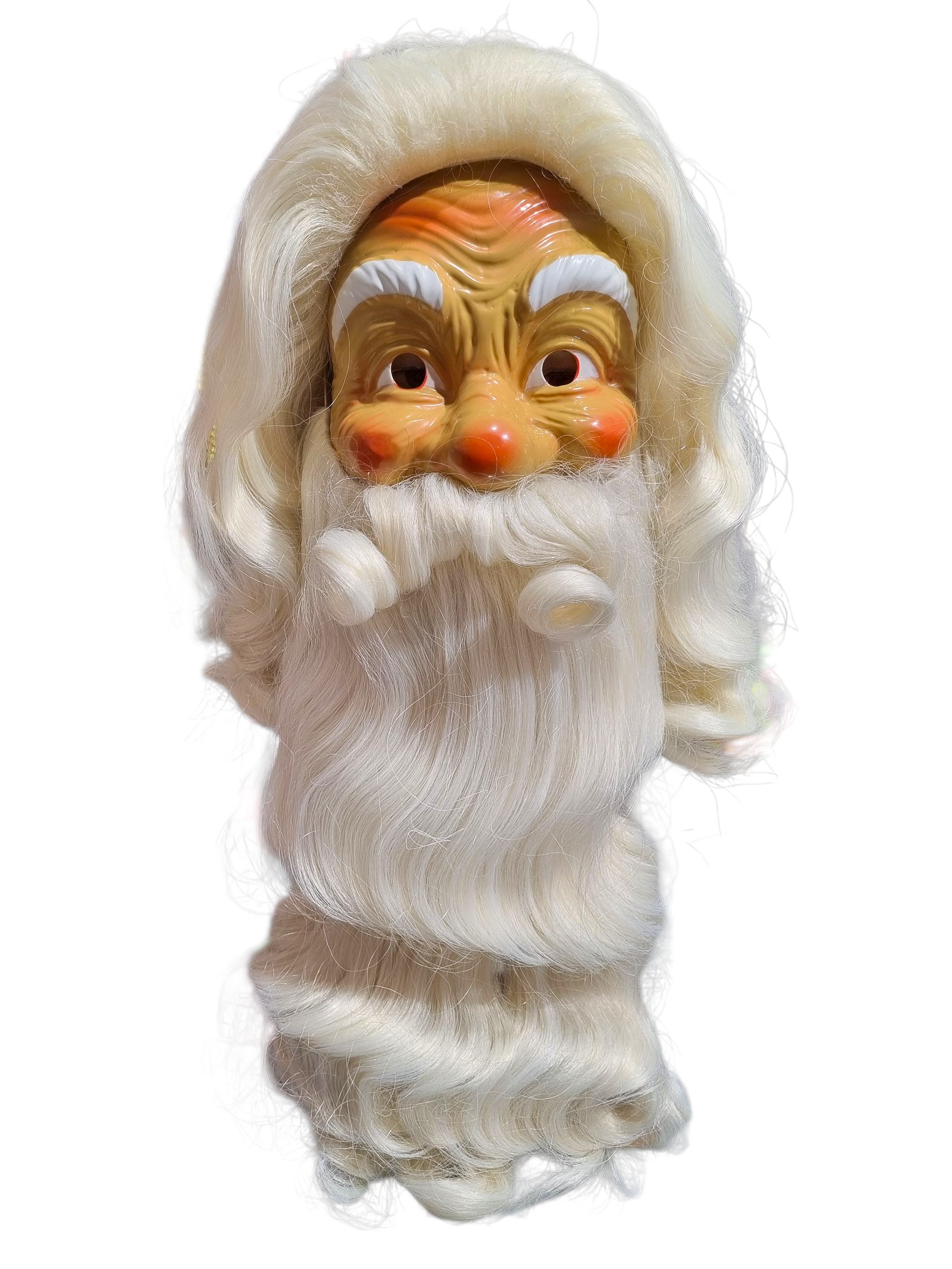 Joulupukin parta, erilliset viikset ja peruukki Nikolaus
