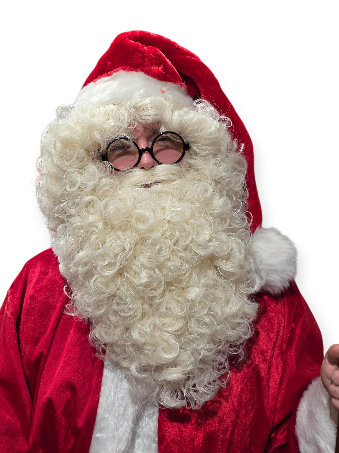 Joulupukin parta ja peruukki Luxus