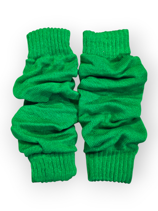 Puuvillaiset säärystimet, vihreä (55cm)