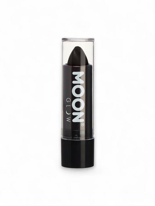 MoonGlow uv-valoissa hohtava huulipuna, musta (UV)