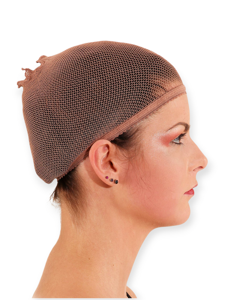 Hiusverkko peruukin alle, nougat