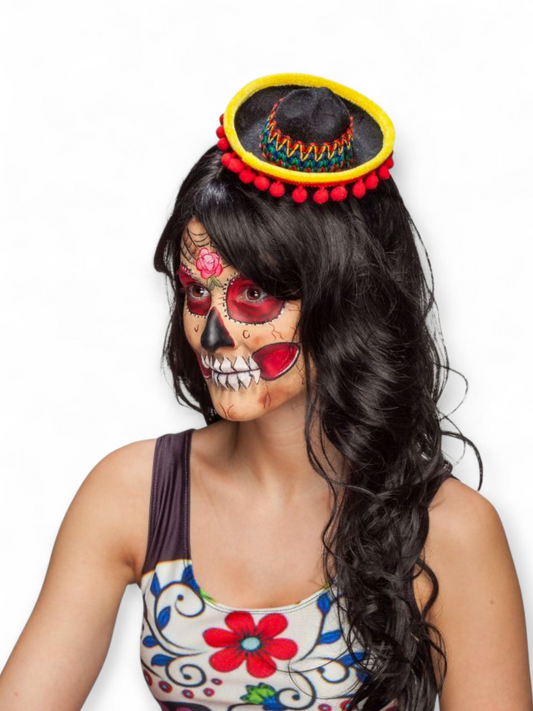 Minikokoinen sombrero Day of the Dead