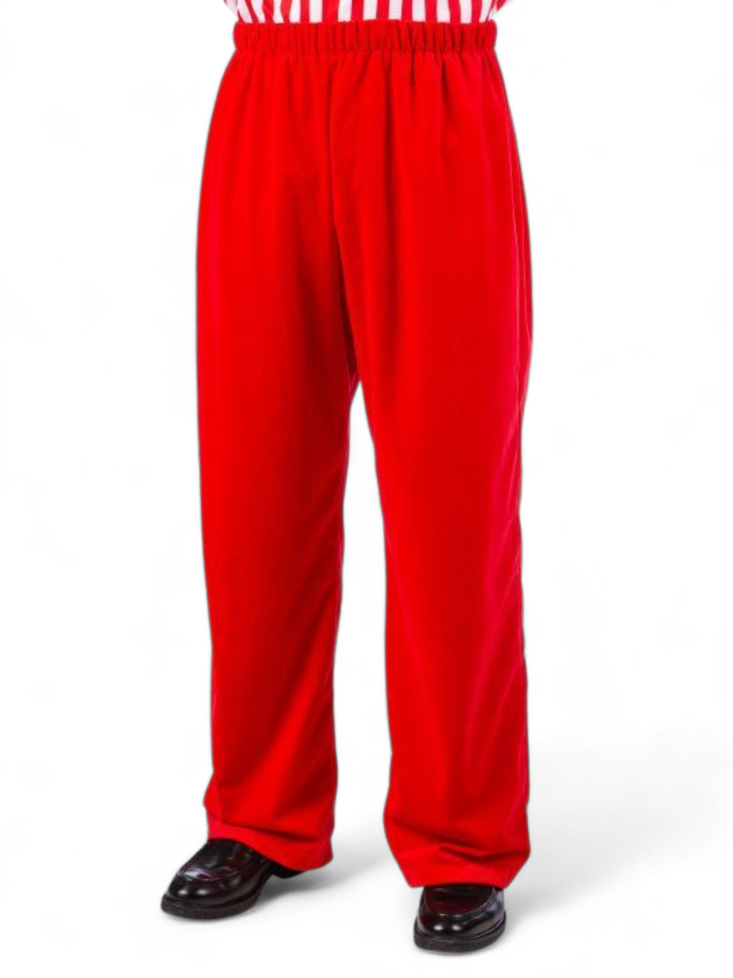 Joulupukin housut vetoketjutaskuilla