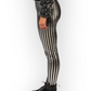 Legginsit Silver Stripes