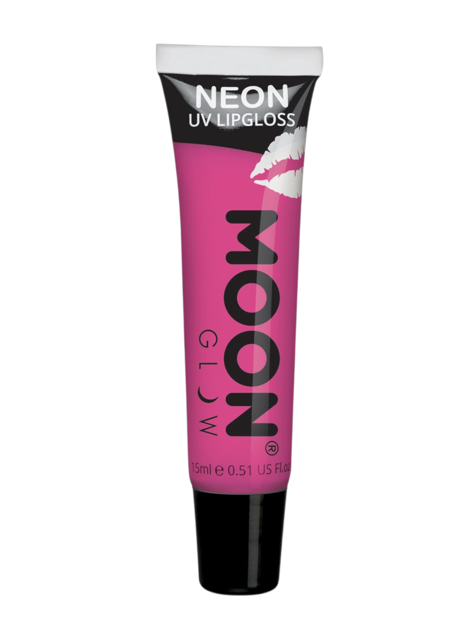 MoonGlow uv-valoissa hohtava huulikiilto, pinkki (UV)