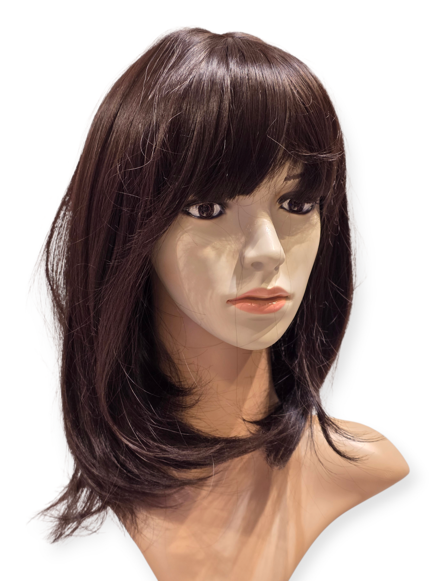 Fever peruukki Tanja, mustanruskea