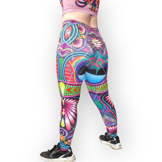 Legginsit Psychedelic