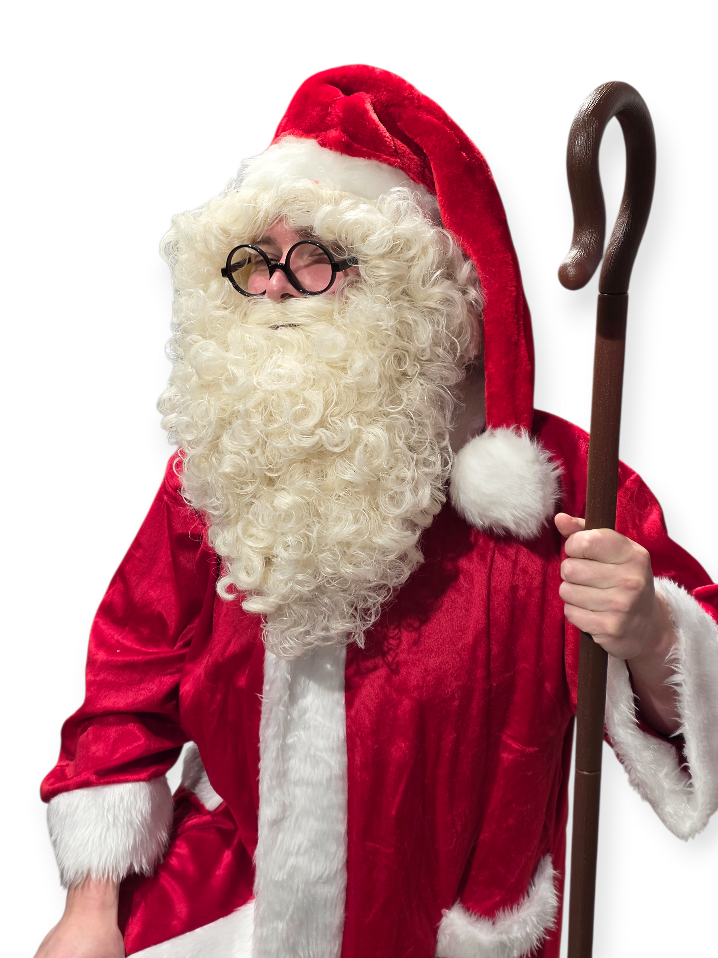 Joulupukin parta ja peruukki Luxus