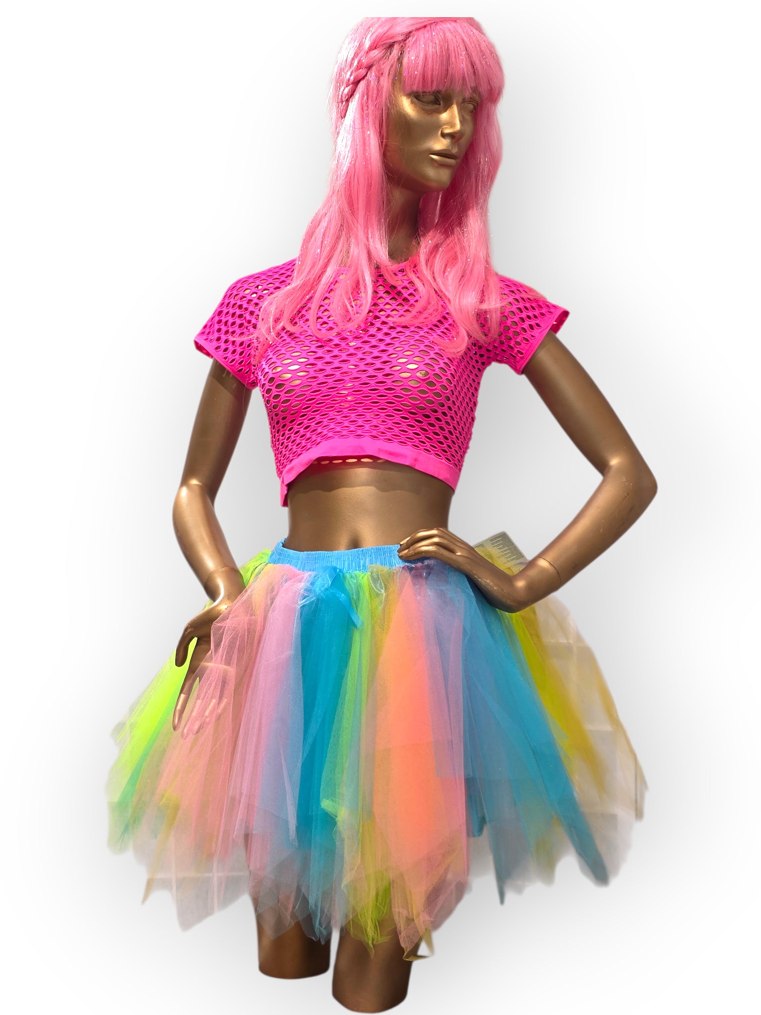 Vuoritettu tyllihame Pixie Deluxe, Candy Dream (UV)