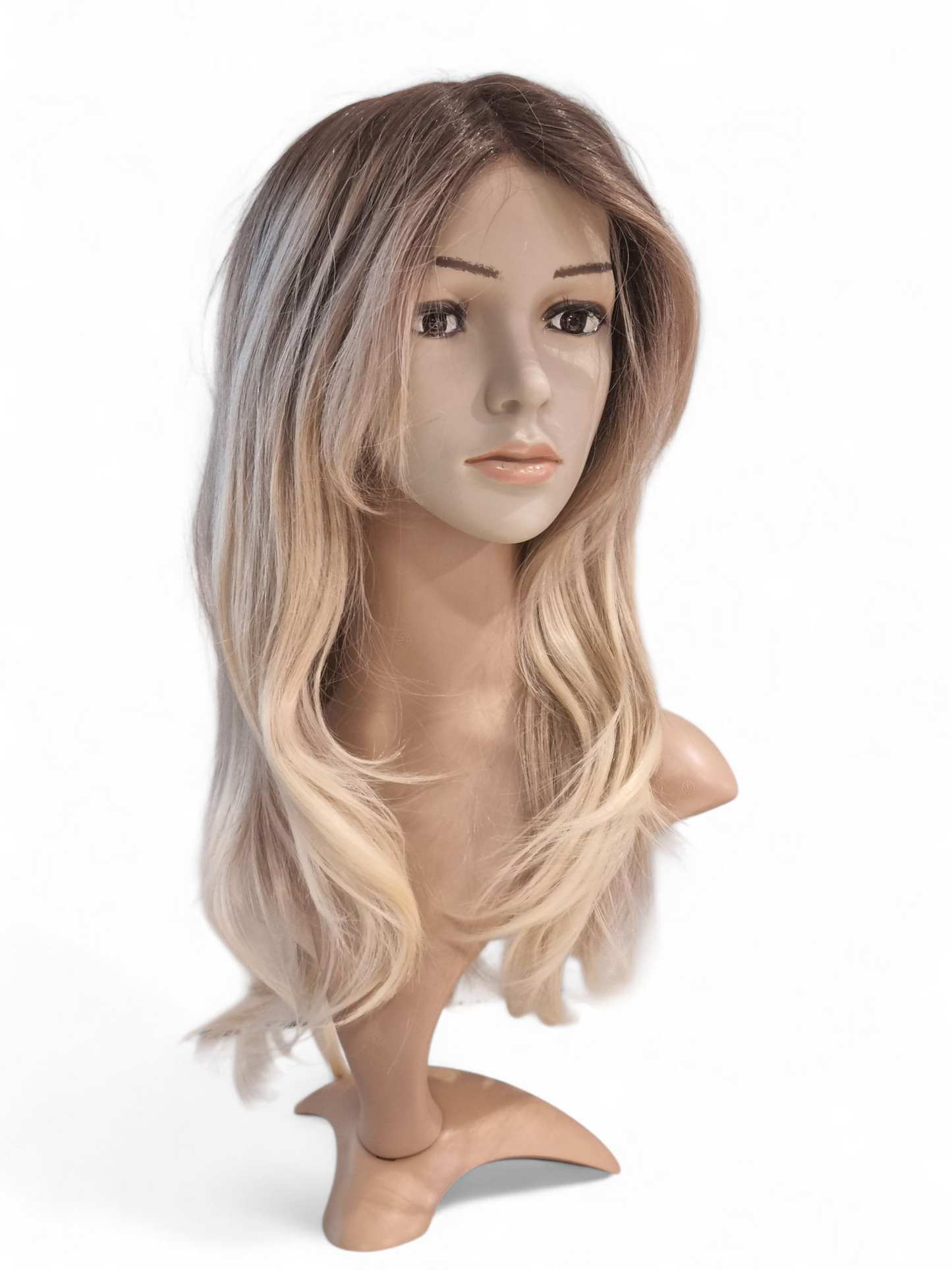 Lace front peruukki Alicia, natural blonde ombre
