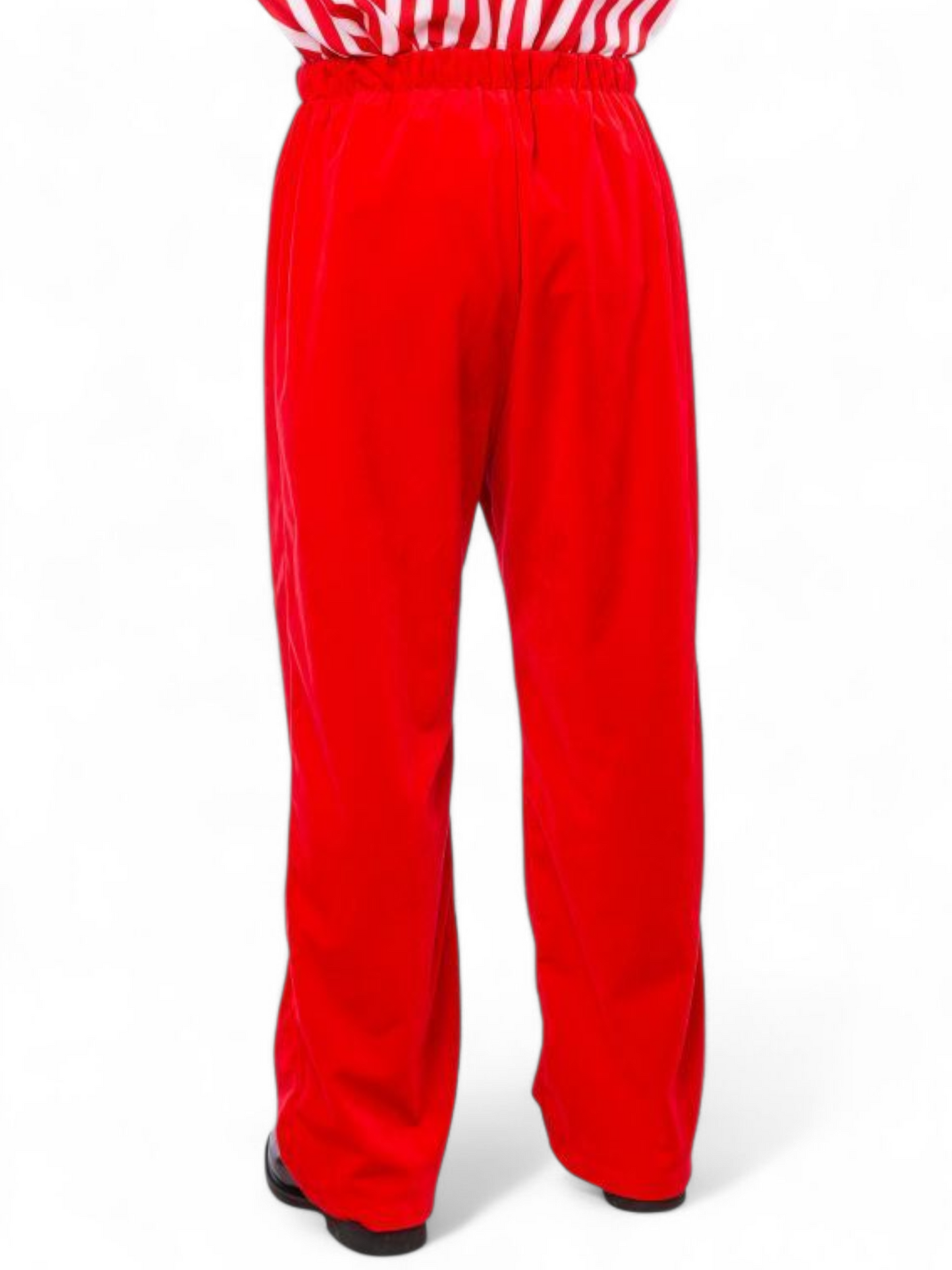 Joulupukin housut vetoketjutaskuilla