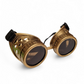 Steampunk Gogglesit, retro gold