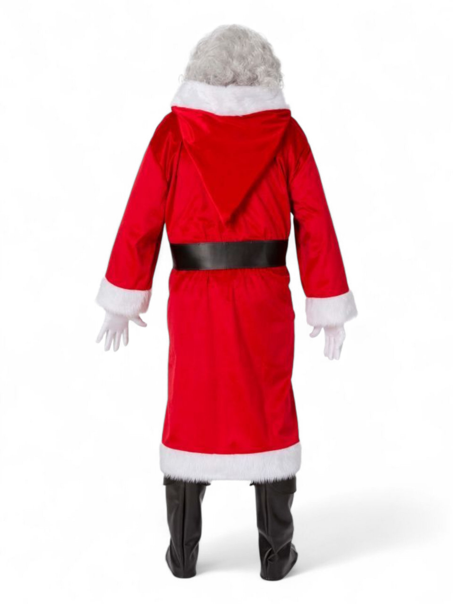 Joulupukin mantteli, joustava kangas