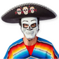 Jättikokoinen sombrero Day of the Dead