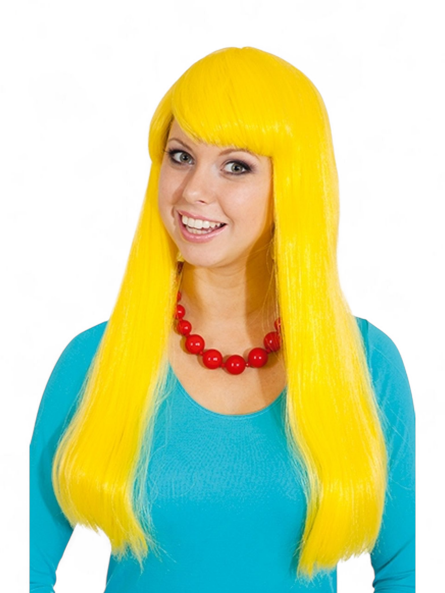 Peruukki Pony Girl, keltainen