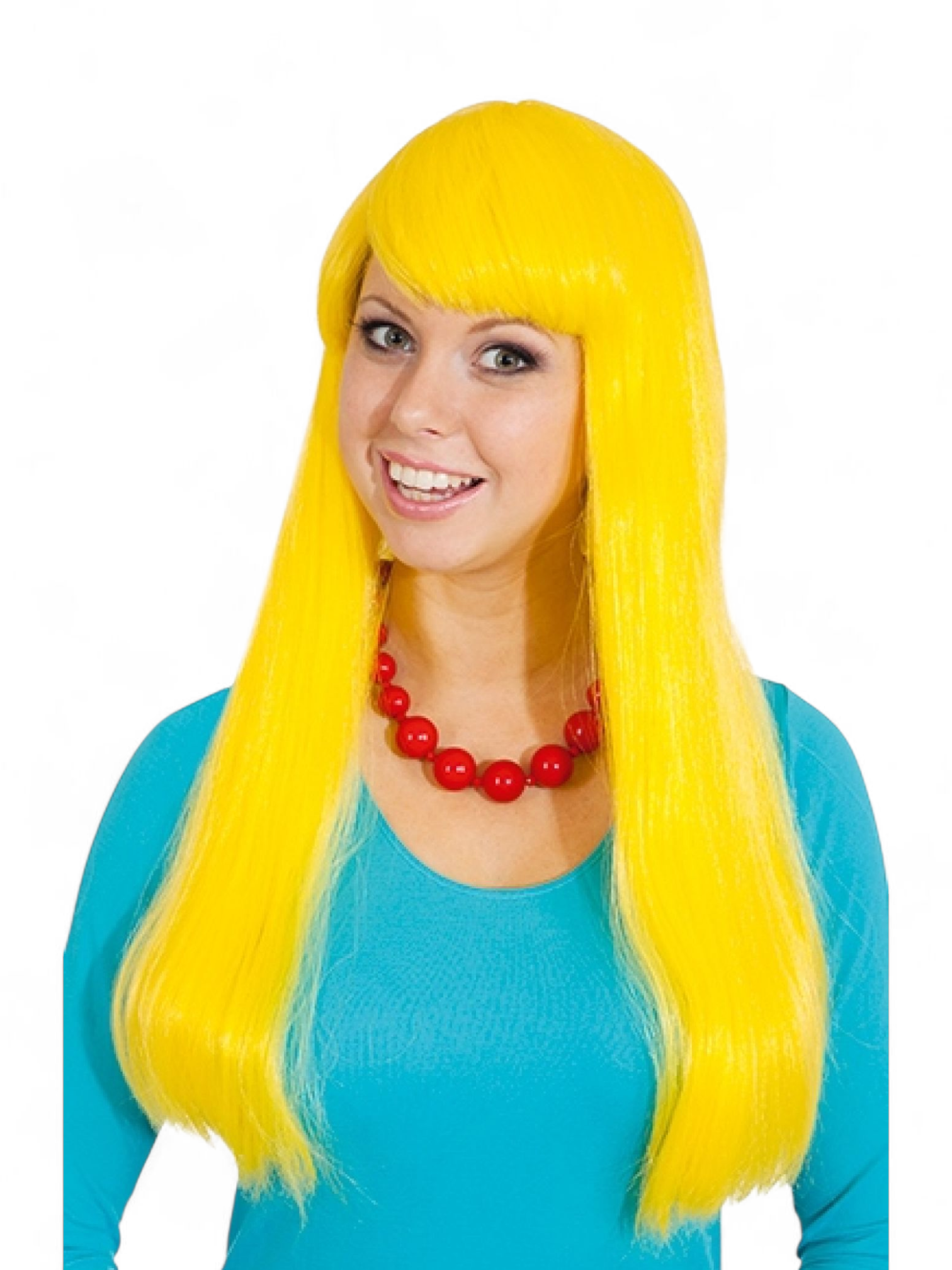 Peruukki Pony Girl, keltainen