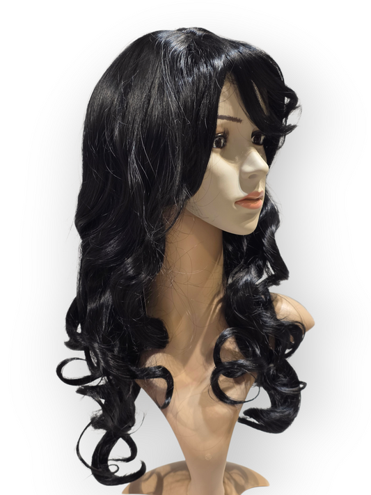 Fever peruukki Nicole, musta
