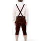 Oktoberfest 'Lederhosenit' mokkajäljitelmää, ruskea