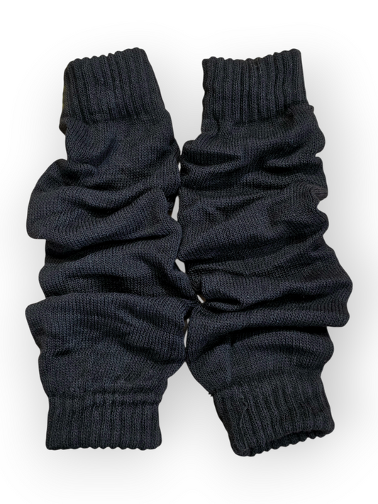 Puuvillaiset säärystimet, musta (55cm)