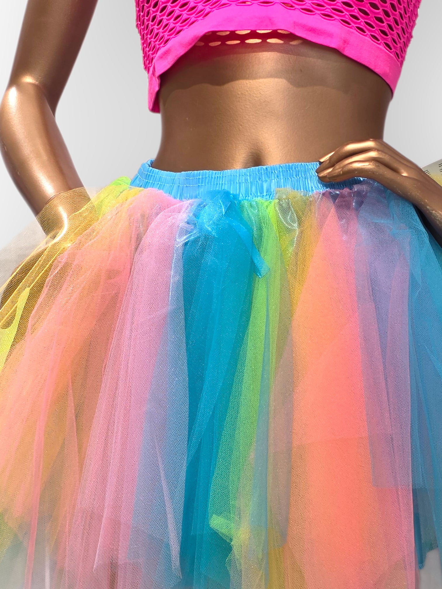 Vuoritettu tyllihame Pixie Deluxe, Candy Dream (UV)