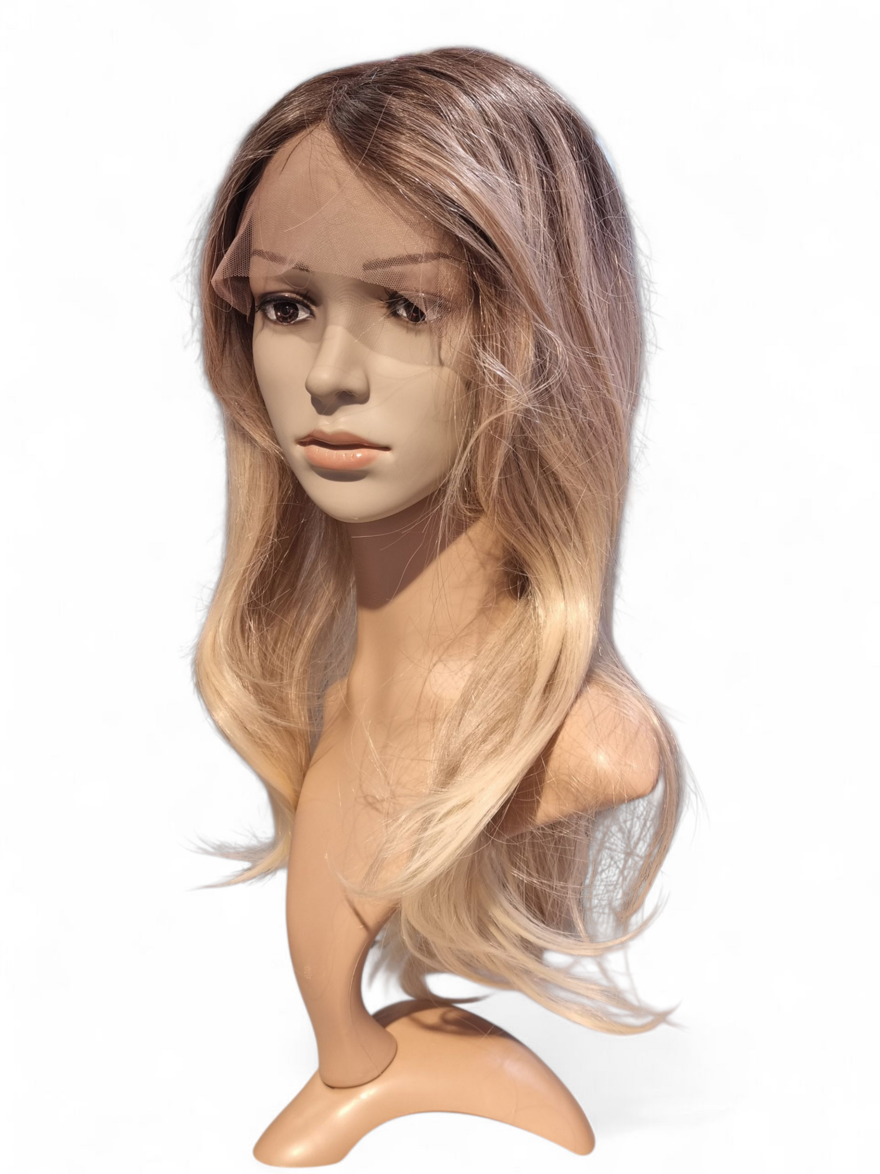 Lace front peruukki Alicia, natural blonde ombre