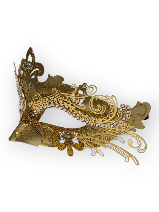 Metallinen silmikko Golden Queen