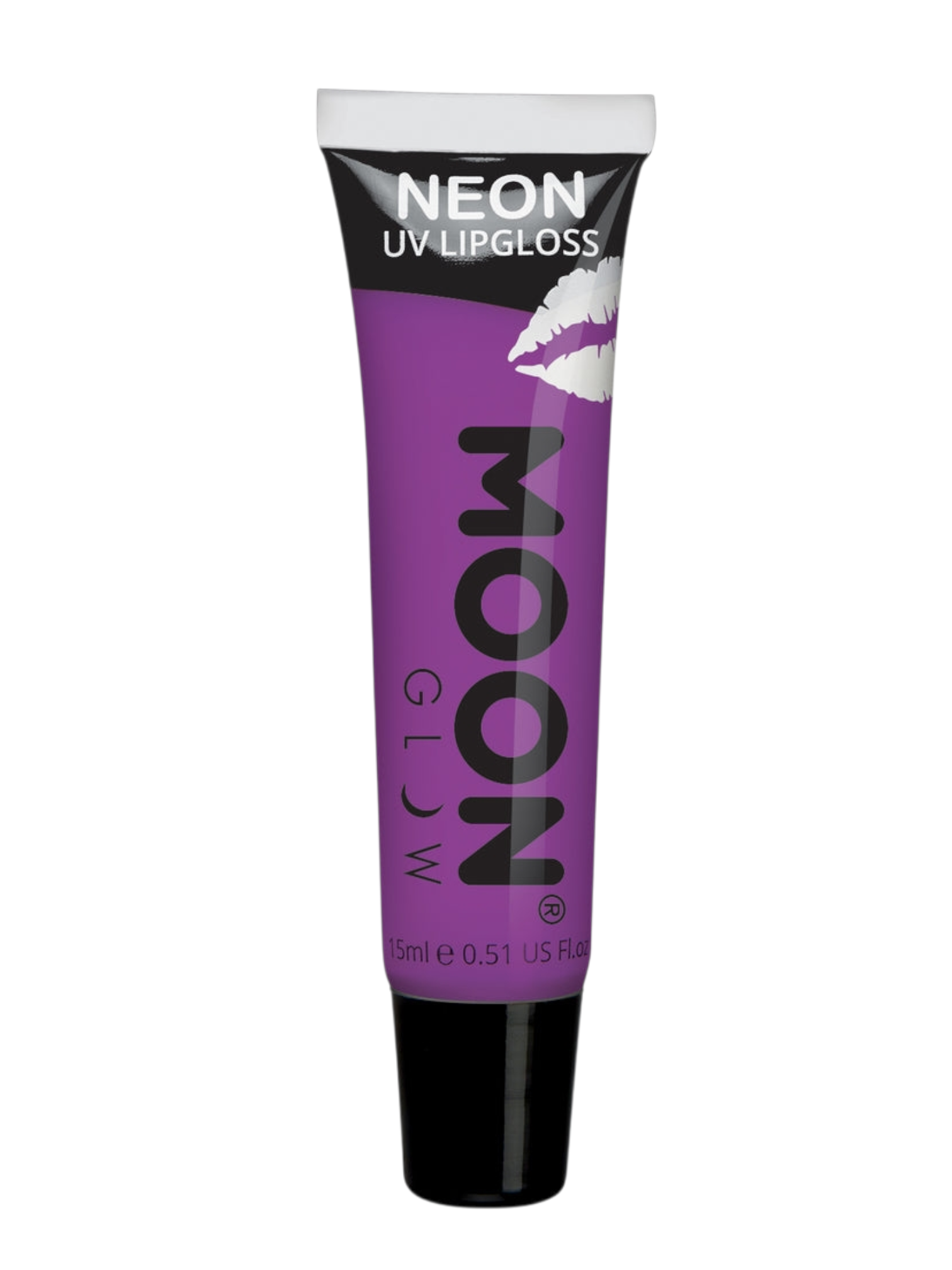 MoonGlow uv-valoissa hohtava huulikiilto, violetti (UV)