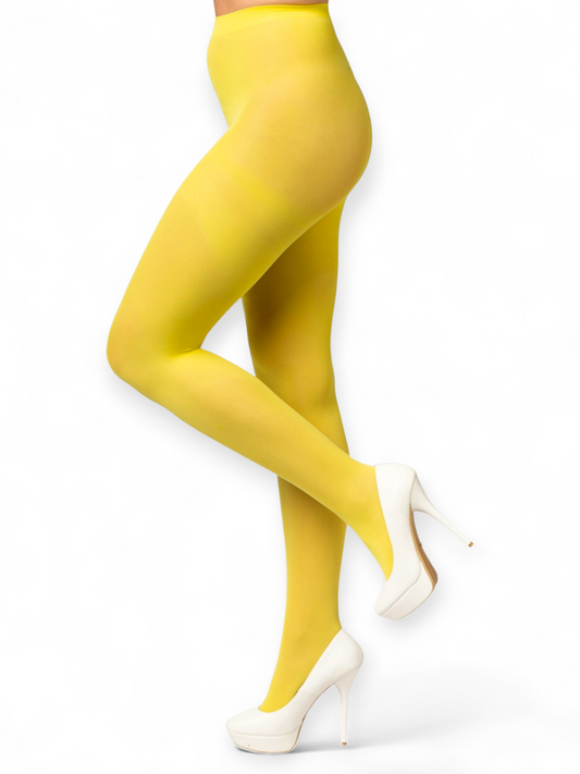 Sukkahousut, kirkkaankeltaiset (eri kokoja)