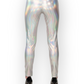 Legginsit Holographic Silver