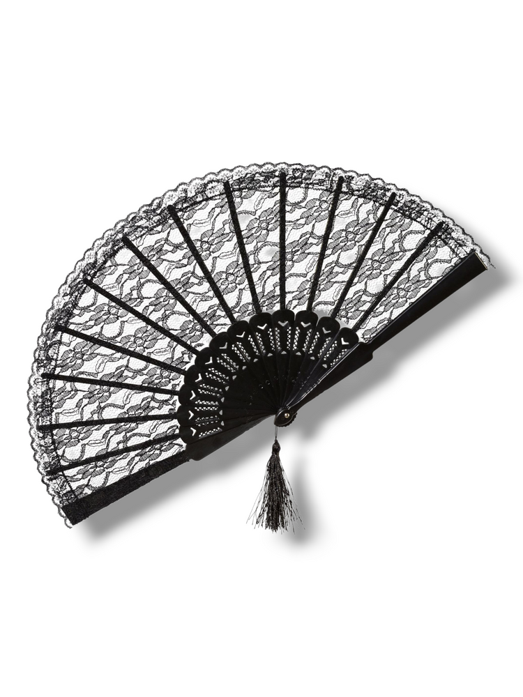 Pitsinen viuhka, musta