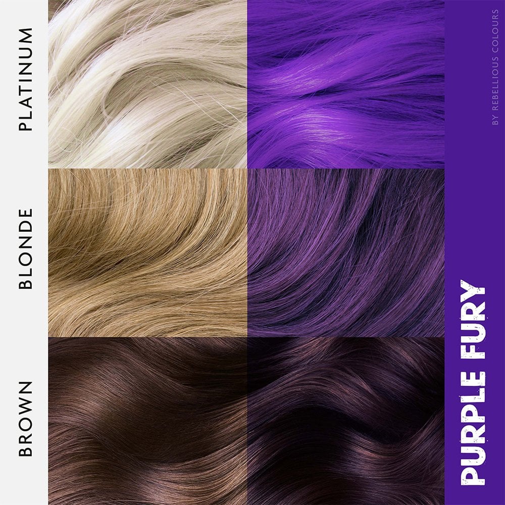 REBELLIOUS suoraväri Purple Fury