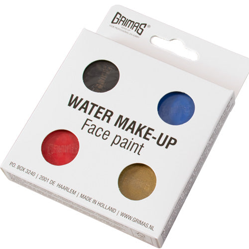 Grimas Water Make-up paletti 4kpl, Super Hero