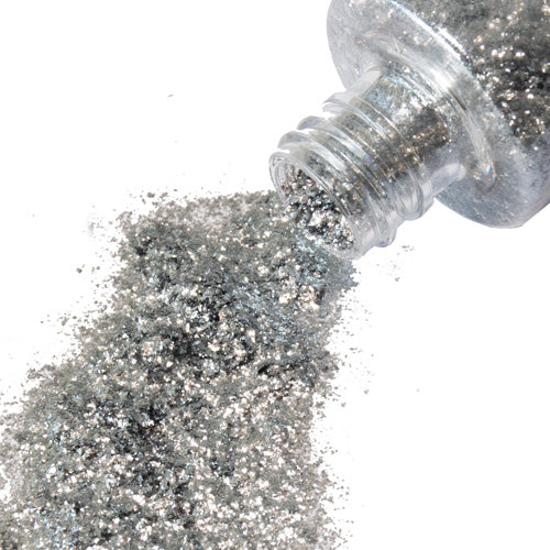 GRIMAS Shimmer Flakes (biohajoava glitterhiutale) 710 Silver