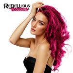 REBELLIOUS suoraväri Shocking Pink