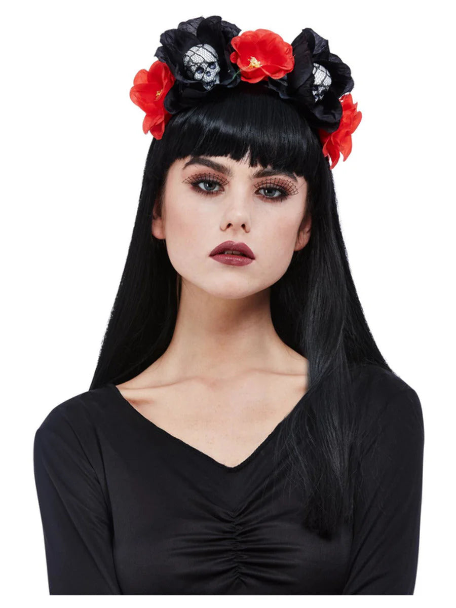 Halloweenaiheiset pääpannat ja hiusklipsit