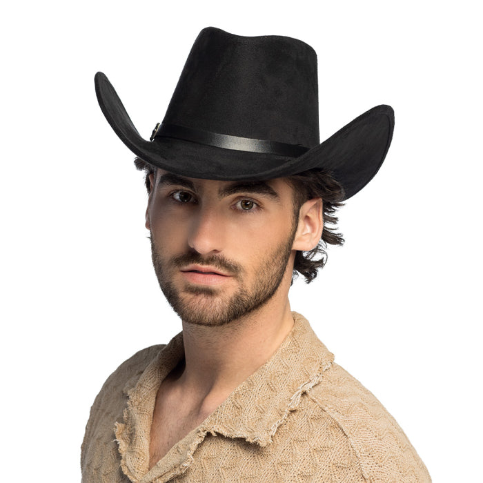 Cowboyhattu Sleek, musta
