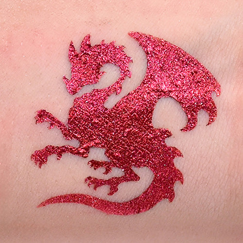 GRIMAS Sparkling Powder bioglitter 755, Ruby Red