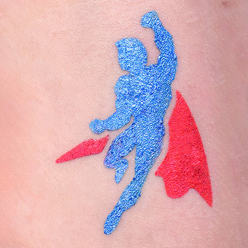 GRIMAS Bioglittertatuointisetti Super Hero