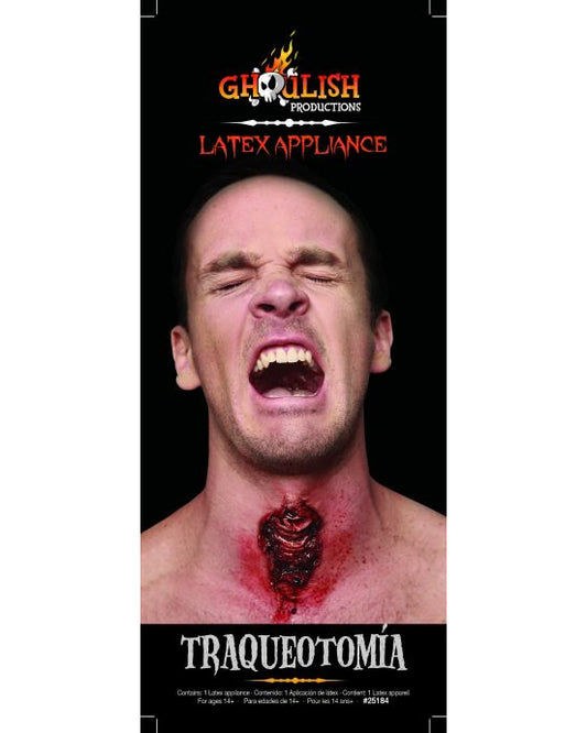 GHOULISH Lateksiosa Traqueotomy