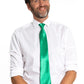 Kravatti kuminauhalla, vihreä